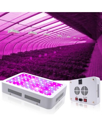 1500W Dual Chips 380-730nm Full Light Spectrum LED Plant Growth Lamp White