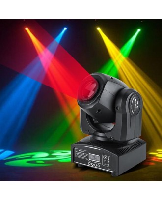 2pcs/set 30W LED Moving Head Stage Light DMX512 Disco Clubs Party Effect Lights US Plug 110V