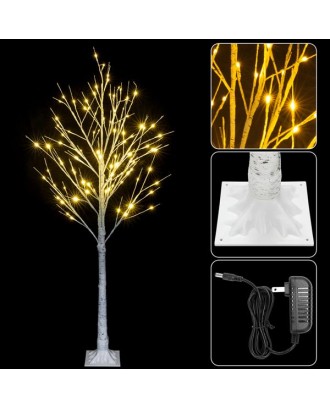 6FT Snowflake Christmas Tree with 96 LED Lamp