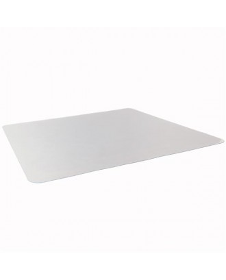 PVC Rectangle Matte Floor Protection Mat Chair Mat Transparent